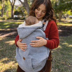 Manta Cubre Porteo Koalitas de algodón con corderito