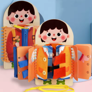 Libros de capas para aprender a atar, cerrar y anudar