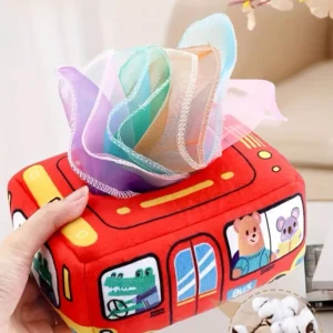 Cajas mágicas de pañuelos montessori