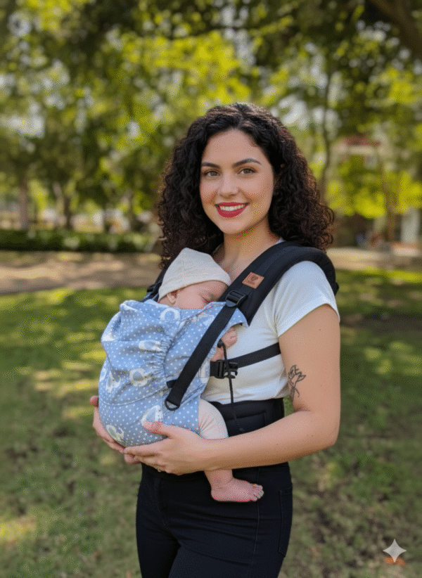 Mochilas Ergonómicas 100% Algodón - Imagen 3
